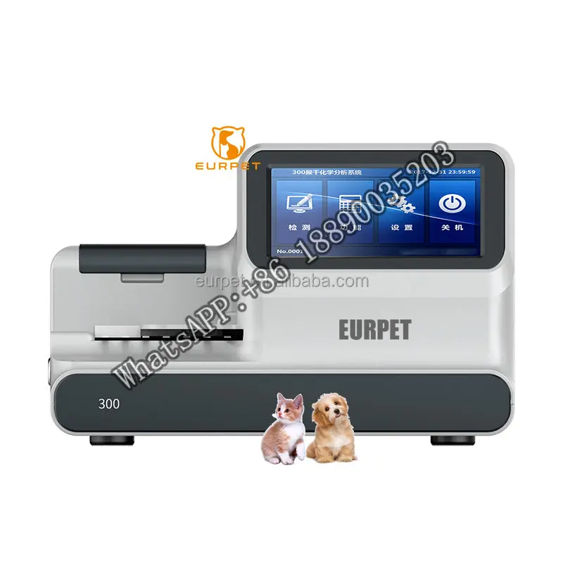 EURPET Advanced Professional Veterinary Equipment Pet Blood Chemistry Analyzer Automatic Biochemical
EURPET Advanced Professional Veterinary Equipment Pet Blood Chemistry Analyzer Automatic Biochemical