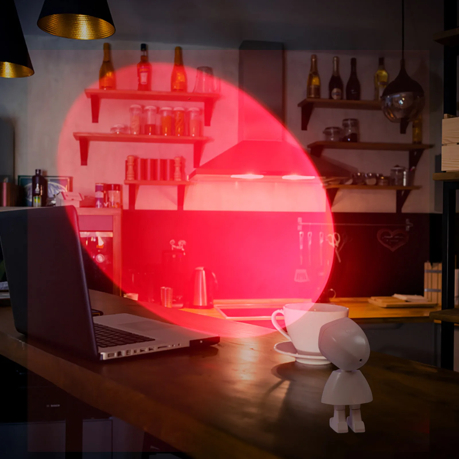 Sunset Projection Mini Robot Atmosphere Light Home Decor Acrylic Creative Night Mini Robot Shape Lamp Light Bedroom Bar Hotel
Sunset Projection Mini Robot Atmosphere Light Home Decor Acrylic Creative Night Mini Robot Shape Lamp Light Bedroom Bar Hotel