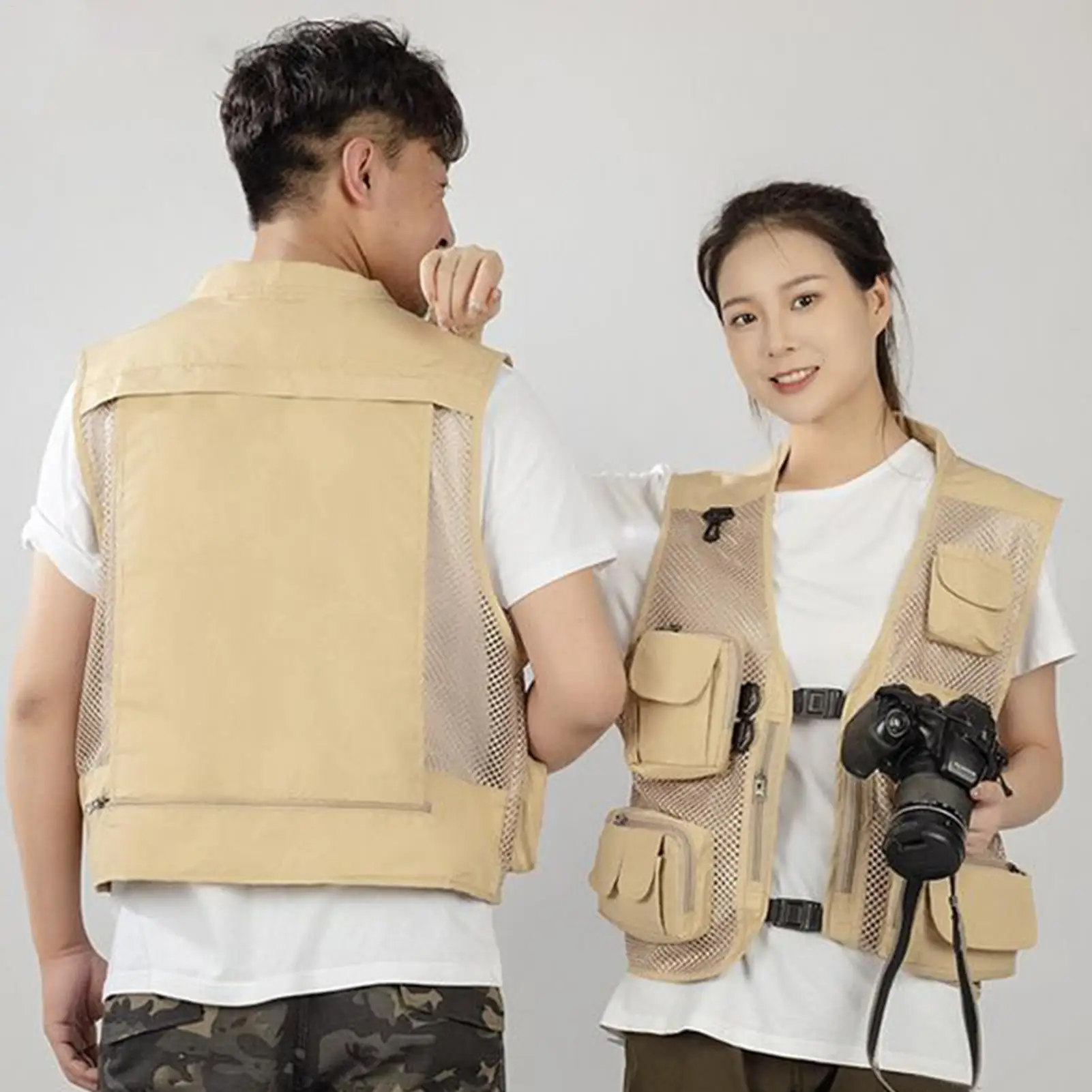 Fishing Vest Multi Pockets Outdoor Work Jacket Lightweight Multi-Functional Hiking Jacket For Men Women Teens Youth Girls
Fishing Vest Multi Pockets Outdoor Work Jacket Lightweight Multi-Functional Hiking Jacket For Men Women Teens Youth Girls