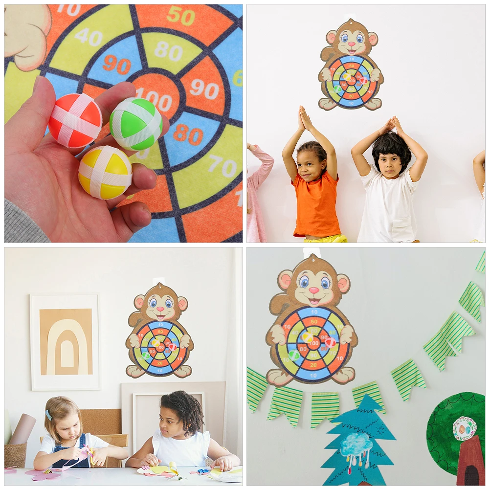 2 Sets Sticky Ball Dart Board with Balls Party Favors for Kids Gifts Taste Game Toy Plastic Boards Parent-child Suits Boys
2 Sets Sticky Ball Dart Board with Balls Party Favors for Kids Gifts Taste Game Toy Plastic Boards Parent-child Suits Boys