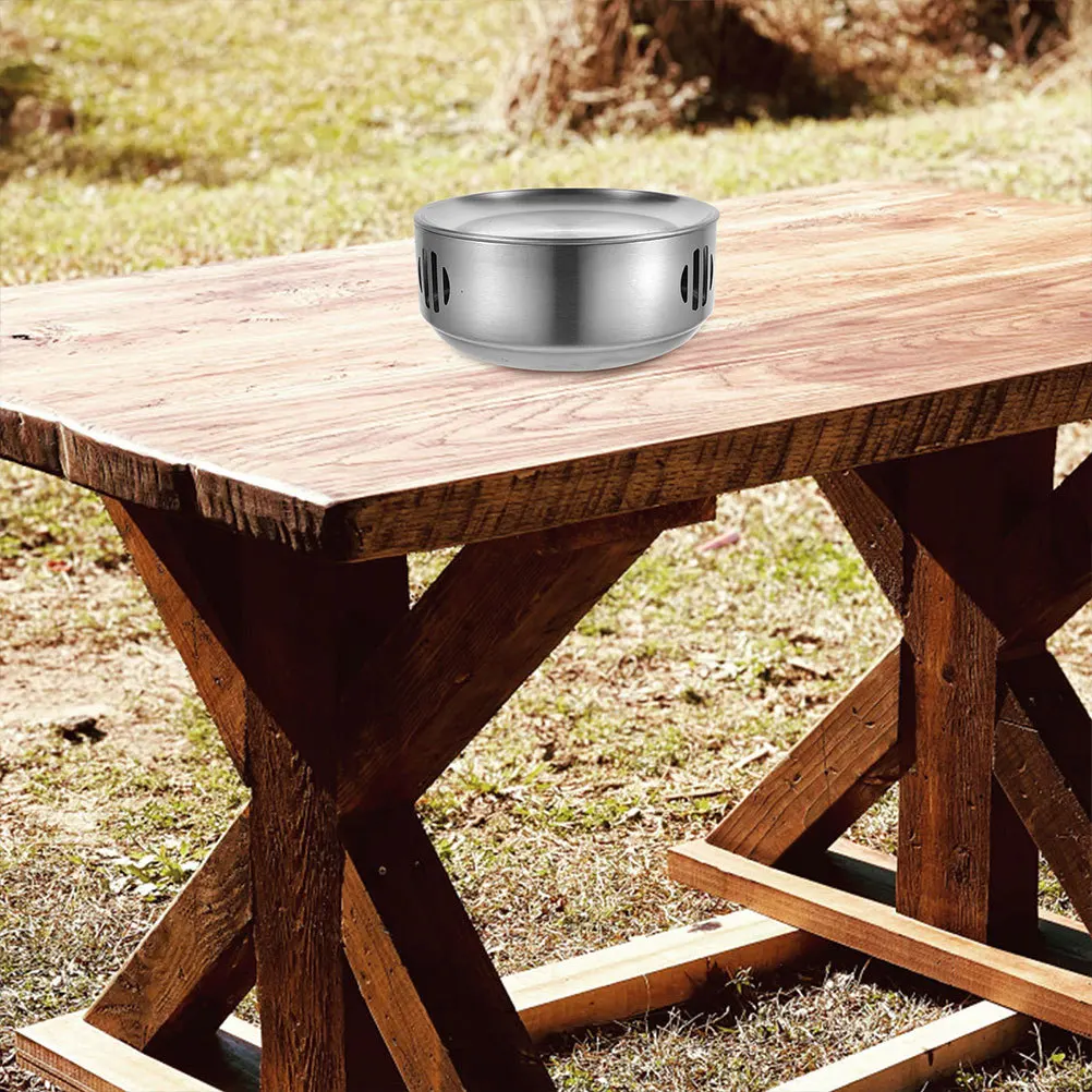 Alcohol Grill Portable Stove Stainless Steel Small Camping Barbecue Stove Outdoor Cooking Heater for Picnic Backpacking Utensils
Alcohol Grill Portable Stove Stainless Steel Small Camping Barbecue Stove Outdoor Cooking Heater for Picnic Backpacking Utensils