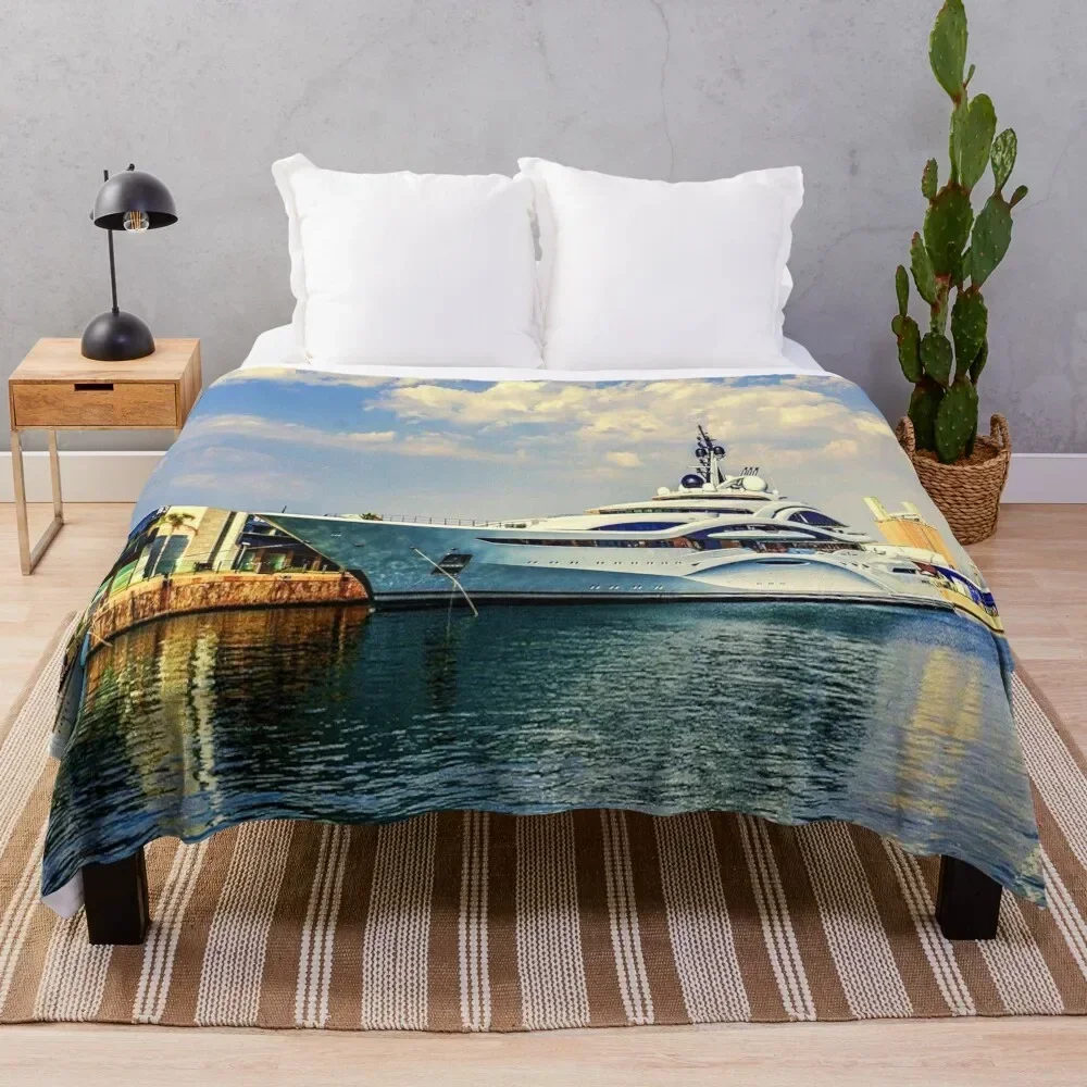 Mega Yacht Throw Blanket Soft Breathable Blanket for Night Sleeping
Mega Yacht Throw Blanket Soft Breathable Blanket for Night Sleeping