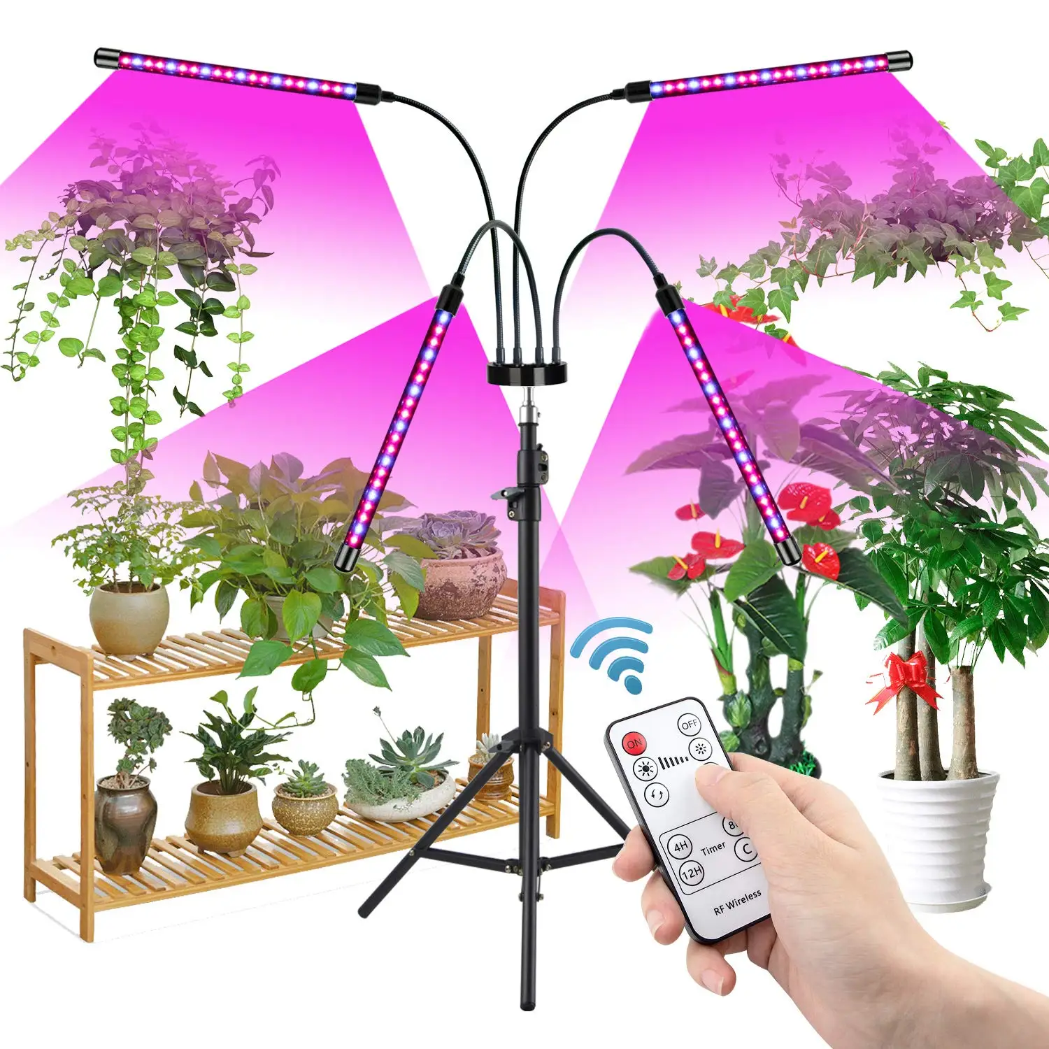 4 Heads Timer Dimmable Phyto Succulent Lamp Home Flower Seedling Clip Phyto Lamp 5V USB Phyto Lamps Desktop Plant Growth Lamp
4 Heads Timer Dimmable Phyto Succulent Lamp Home Flower Seedling Clip Phyto Lamp 5V USB Phyto Lamps Desktop Plant Growth Lamp