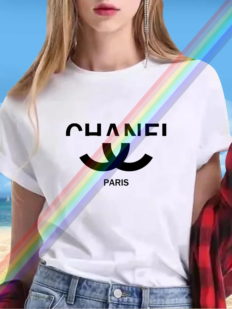 New Alphabet Print Casual Graphic T-shirt Short Sleeve Sports Women's T-shirt Unisex Casual Everyday Wear Summer Women's T-shirt
New Alphabet Print Casual Graphic T-shirt Short Sleeve Sports Women's T-shirt Unisex Casual Everyday Wear Summer Women's T-shirt