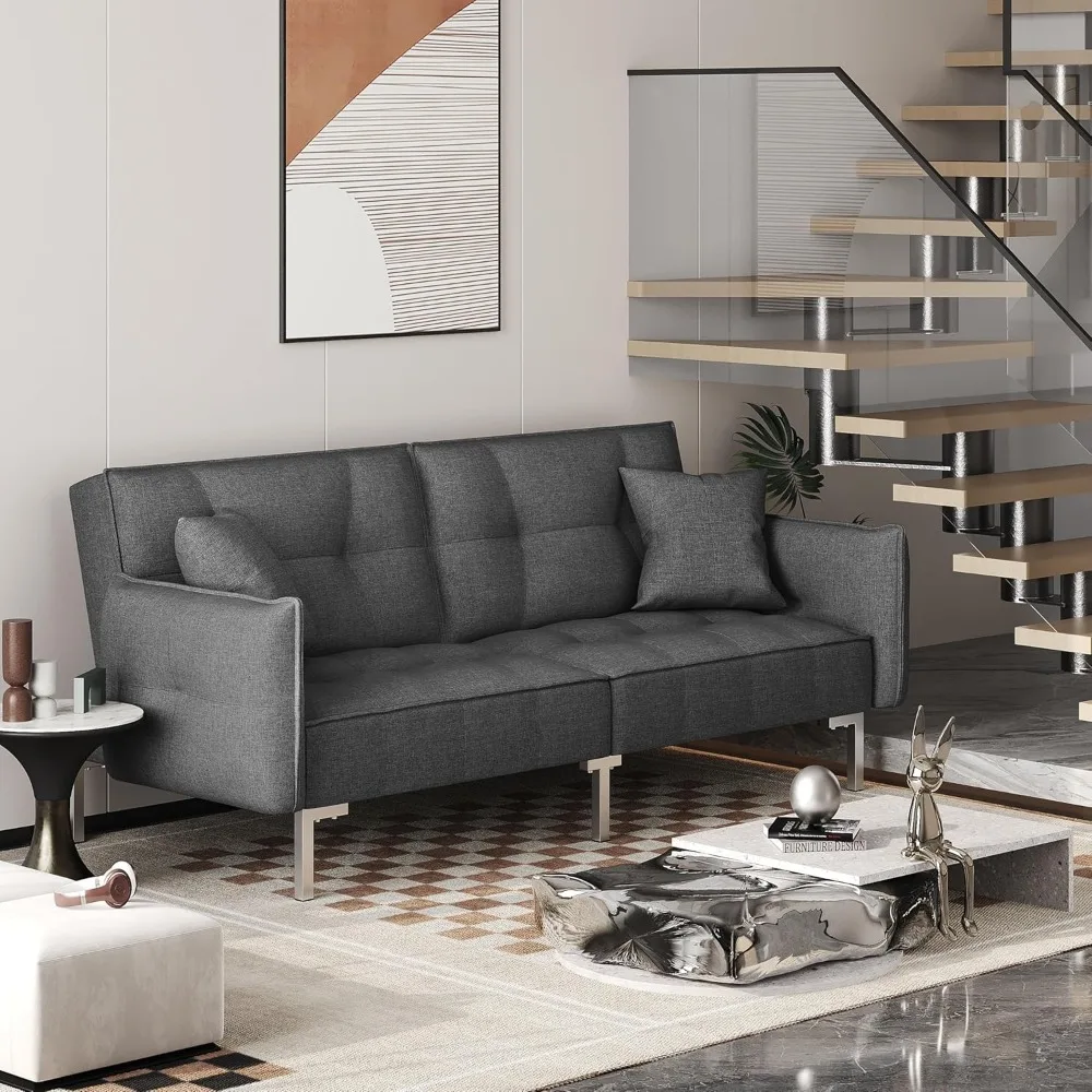 Sleeper Sofa Couch Bed Convertible Sofa Modern Futon Couches Sofas Bed Fold Up and Down Linen Fabric Recliner Couch fo
Sleeper Sofa Couch Bed Convertible Sofa Modern Futon Couches Sofas Bed Fold Up and Down Linen Fabric Recliner Couch fo
