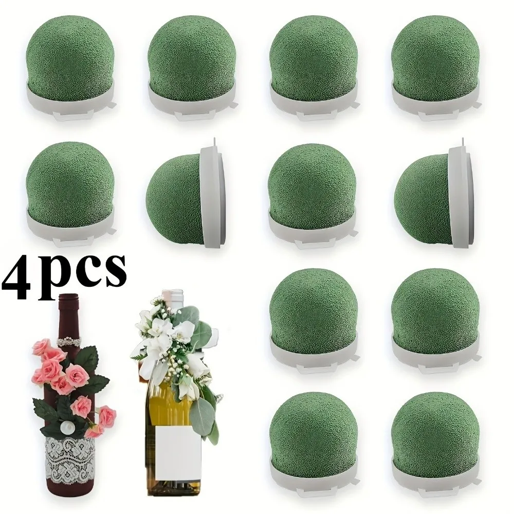 4PCS Round Mini Floral Foam Stickers Wet Dry Dual Use Self-adhesive Flower Arrangement Block High Water Absorption
4PCS Round Mini Floral Foam Stickers Wet Dry Dual Use Self-adhesive Flower Arrangement Block High Water Absorption