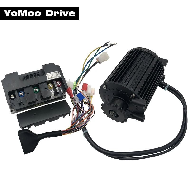 QS90 1000W 72V 55KPH PMSM Mid Drive Motor with Fardriver ND72260 Controller For Electric Scooter
QS90 1000W 72V 55KPH PMSM Mid Drive Motor with Fardriver ND72260 Controller For Electric Scooter