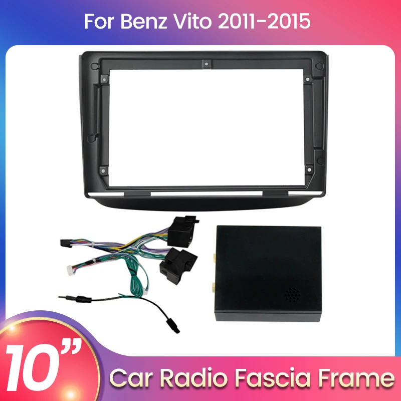 For MERCEDES BENZ Vito Viano 2 W639 2003-2015 Android MP5 Player 10 Inch Car Radio Fascia Kit Stereo 2Din Head Unit Panel Frame
For MERCEDES BENZ Vito Viano 2 W639 2003-2015 Android MP5 Player 10 Inch Car Radio Fascia Kit Stereo 2Din Head Unit Panel Frame