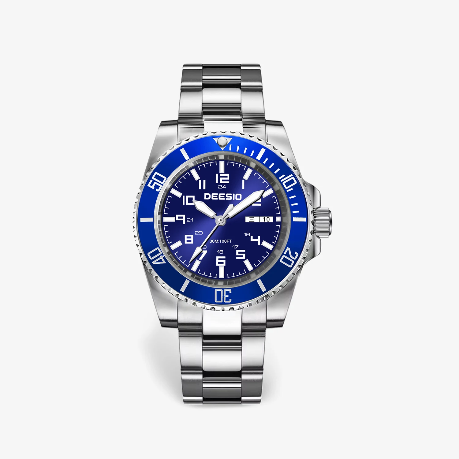 Deesio Men's Automatic Mechanical Luxury Business Watch Stainless Steel Sapphire Crystal Waterproof Luminous Date Week Display
Deesio Men's Automatic Mechanical Luxury Business Watch Stainless Steel Sapphire Crystal Waterproof Luminous Date Week Display
