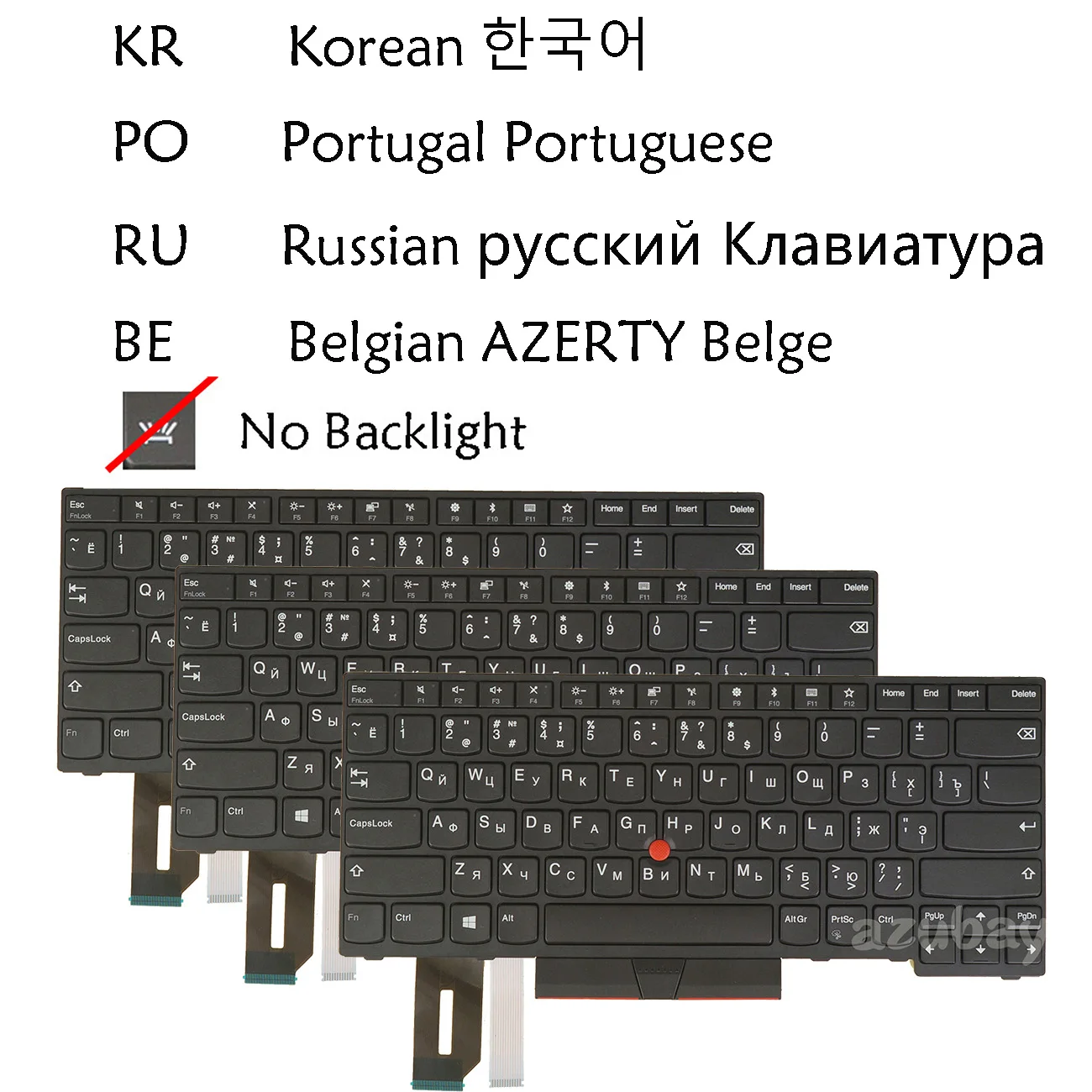 Без подсветки клавиатуры для Lenovo Thinkpad E490 20N8, 20N9, E495 20NE, T495 20NJ, 20NK, L390 20NR 20NSL, 390 Yoga 20NT 20NU, L490 20Q5, 20Q6, P43s 20RH 20RJ Русский, Корейский, Португальский, Белгийский AZERTY
Без подсветки клавиатуры для Lenovo Thinkpad E490 20N8, 20N9, E495 20NE, T495 20NJ, 20NK, L390 20NR 20NSL, 390 Yoga 20NT 20NU, L490 20Q5, 20Q6, P43s 20RH 20RJ Русский, Корейский, Португальский, Белгийский AZERTY