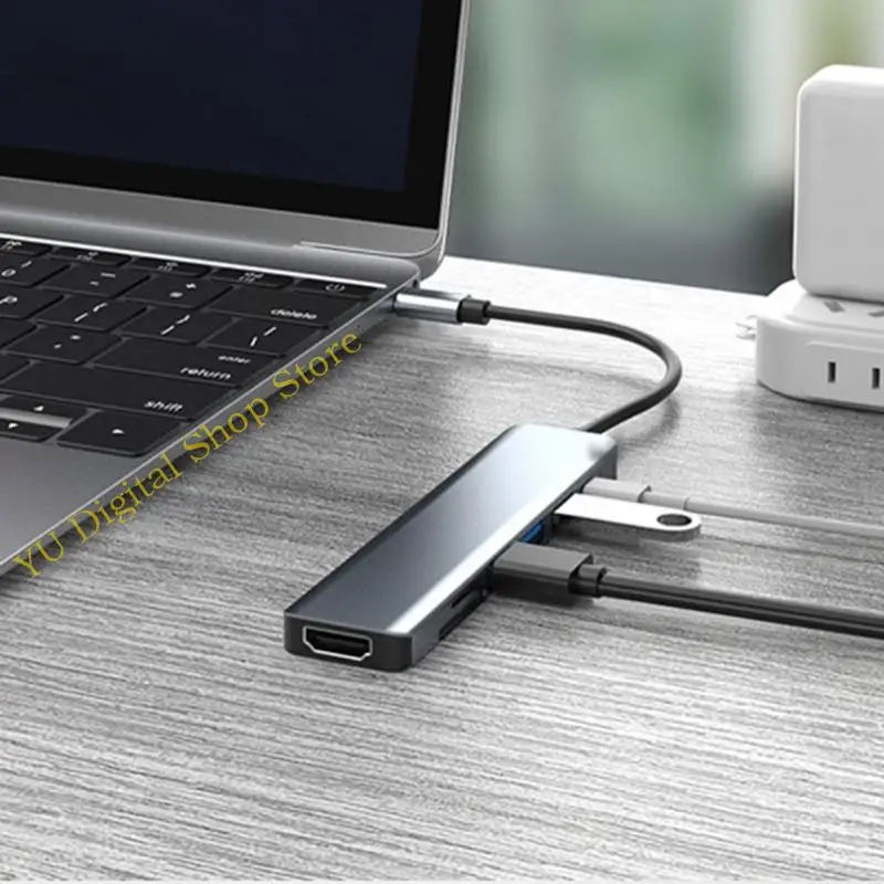 96BA 7 in 1 TypeC Hub USB Adapter Charging Dock HDMIcompatible USB3.0 PD for Laptop
96BA 7 in 1 TypeC Hub USB Adapter Charging Dock HDMIcompatible USB3.0 PD for Laptop