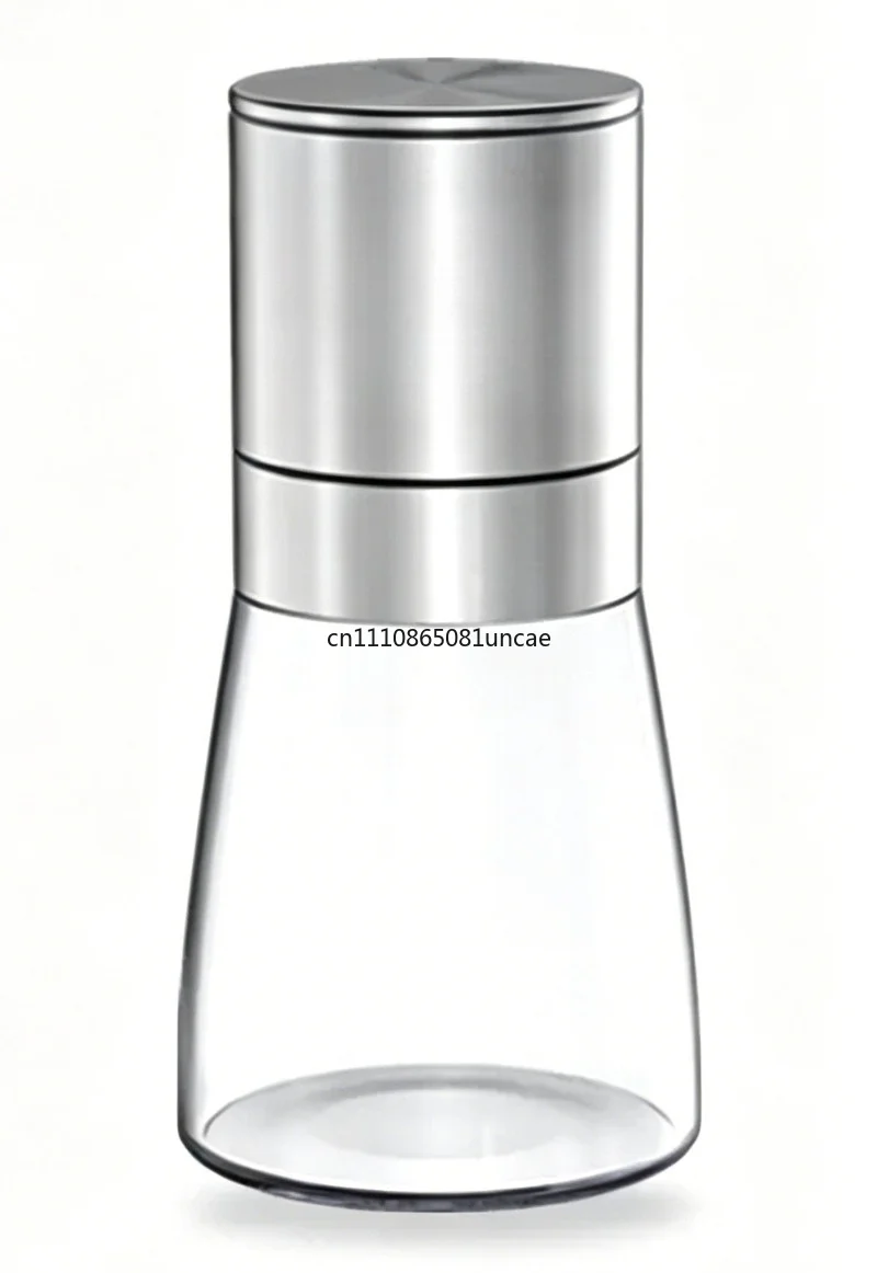 Stainless Steel Manual Pepper Grinder Adjustable Salt Mill Kitchen Tool for Black Peppercorn Sea Salt
Stainless Steel Manual Pepper Grinder Adjustable Salt Mill Kitchen Tool for Black Peppercorn Sea Salt