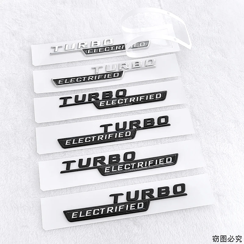 TURBO ELECTRIFIED pair logo car stickers For Mercedes Benz C-class C43 C200 C260 TURBOELECTRIFIED refit AM G side fender label
TURBO ELECTRIFIED pair logo car stickers For Mercedes Benz C-class C43 C200 C260 TURBOELECTRIFIED refit AM G side fender label