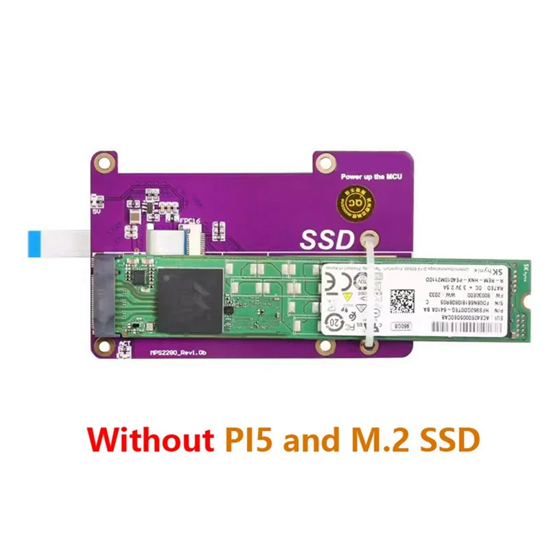 Durable-For Raspberry Pi5 SSD Expansion Board For Raspberry Pi5 PCIE To M.2 NVME SSD Interface Expansion Board Module,For Raspbe
Durable-For Raspberry Pi5 SSD Expansion Board For Raspberry Pi5 PCIE To M.2 NVME SSD Interface Expansion Board Module,For Raspbe