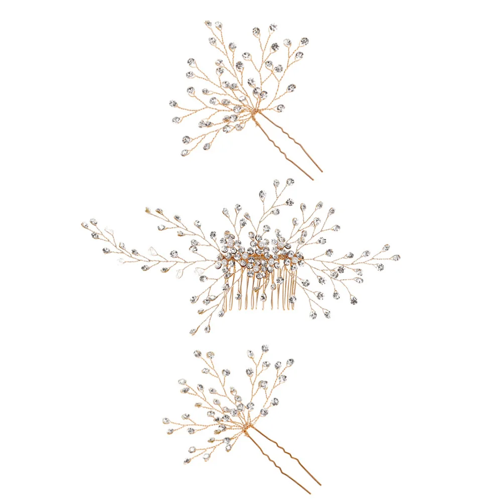 1Set Diamond Wedding Hair Comb Delicate Bridal Hairpin Romantic Bride Hair Decoration Elegant Headdress for Wedding Party Prom
1Set Diamond Wedding Hair Comb Delicate Bridal Hairpin Romantic Bride Hair Decoration Elegant Headdress for Wedding Party Prom