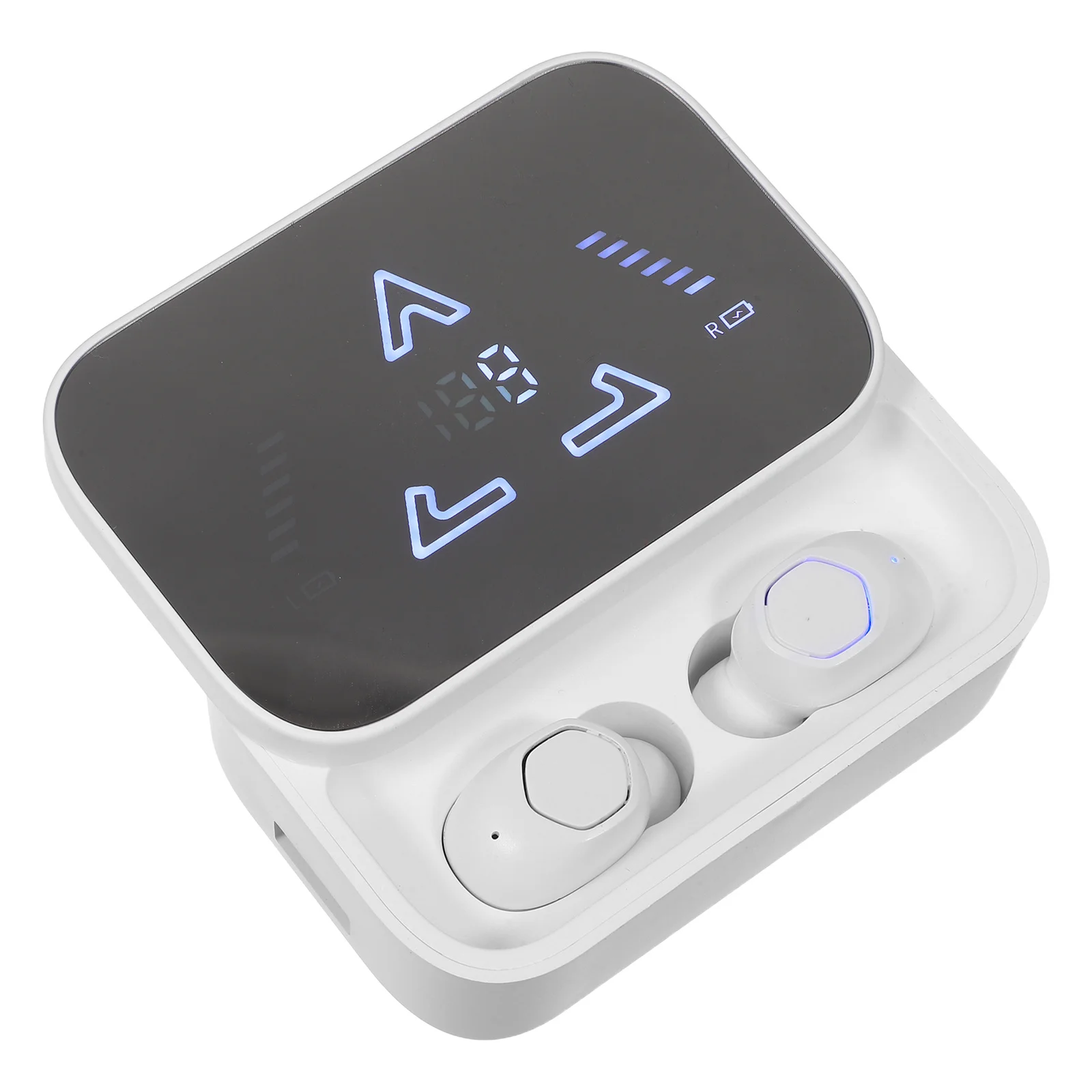1Set Earbuds Digital Display Rechargeable Long Life Secure Fit for Sports Travel Office White Wireless
1Set Earbuds Digital Display Rechargeable Long Life Secure Fit for Sports Travel Office White Wireless
