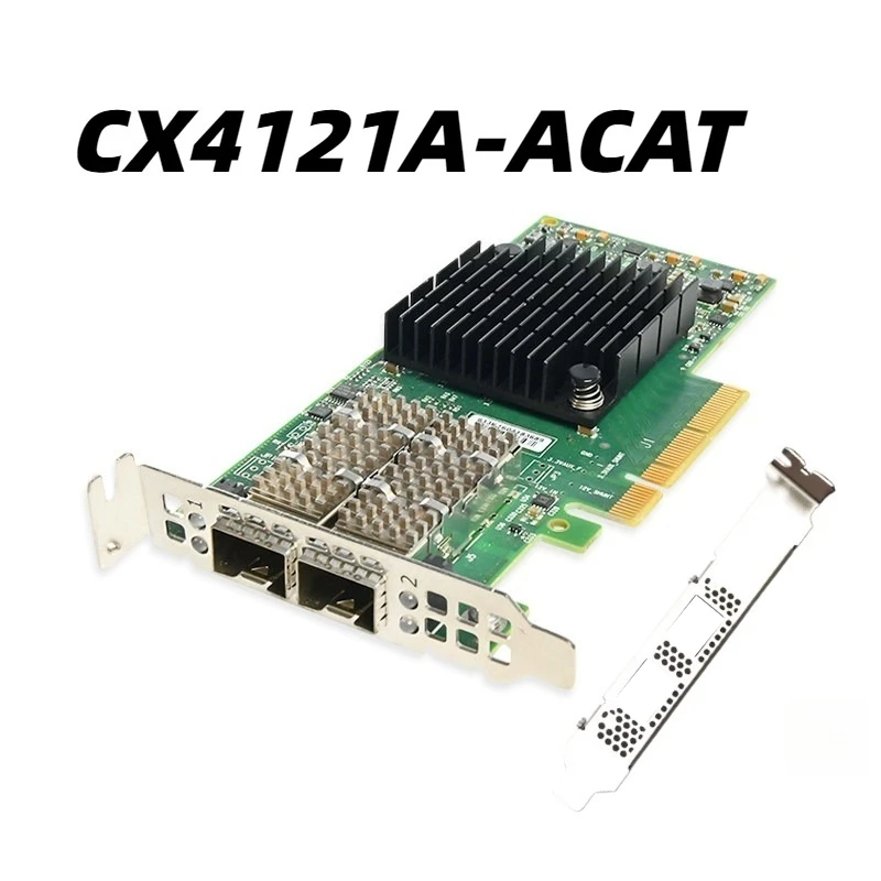 MCX4121A-ACAT 25G Network Card ConnectX-4L CX4121A PCI-E High Speed Ethernet Adapter
MCX4121A-ACAT 25G Network Card ConnectX-4L CX4121A PCI-E High Speed Ethernet Adapter