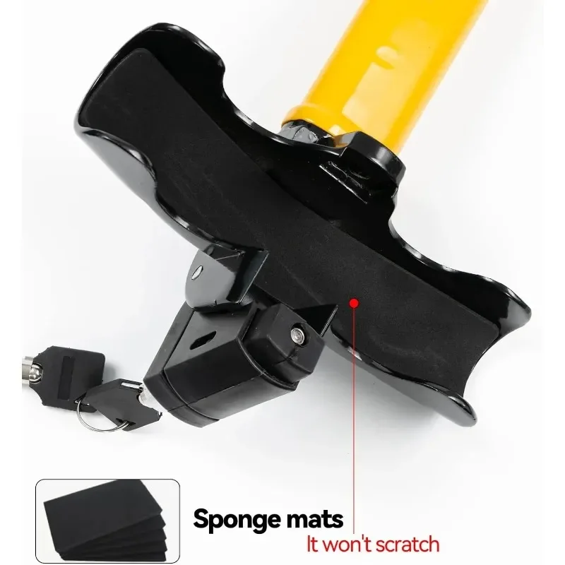 Universal Car Steering Wheel Lock with 2 Keys Car Security Rotating T-Shaped Steering Wheel Lock Steering Wheel Anti-Theft Lock
Universal Car Steering Wheel Lock with 2 Keys Car Security Rotating T-Shaped Steering Wheel Lock Steering Wheel Anti-Theft Lock
