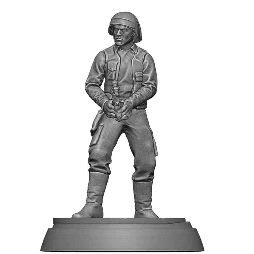 55mm 3D Print Resin Model Statue Jek Rebel Soldier Blascool Unpainted Model Kit Unassembled Gk Miniature Figures Tabletop Toy
55mm 3D Print Resin Model Statue Jek Rebel Soldier Blascool Unpainted Model Kit Unassembled Gk Miniature Figures Tabletop Toy