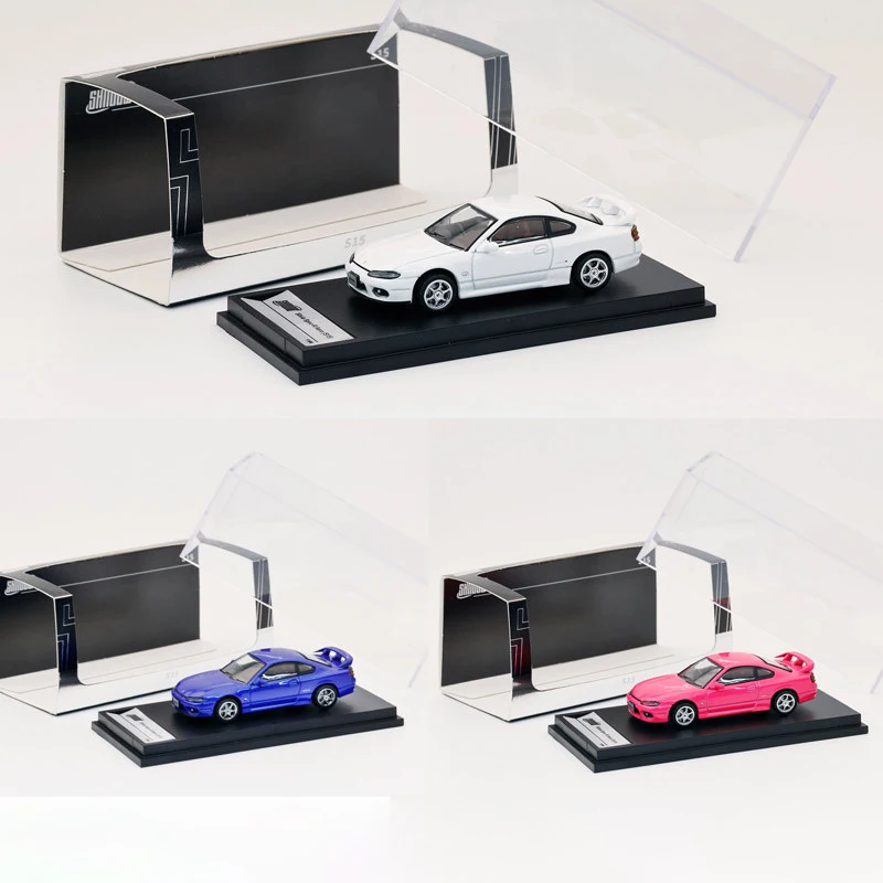 DCT 1:64 Silvia S15 легкосплавный автомобиль, литье под давлением и игрушечный транспорт, миниатюрная масштабная модель автомобиля для детей
DCT 1:64 Silvia S15 легкосплавный автомобиль, литье под давлением и игрушечный транспорт, миниатюрная масштабная модель автомобиля для детей