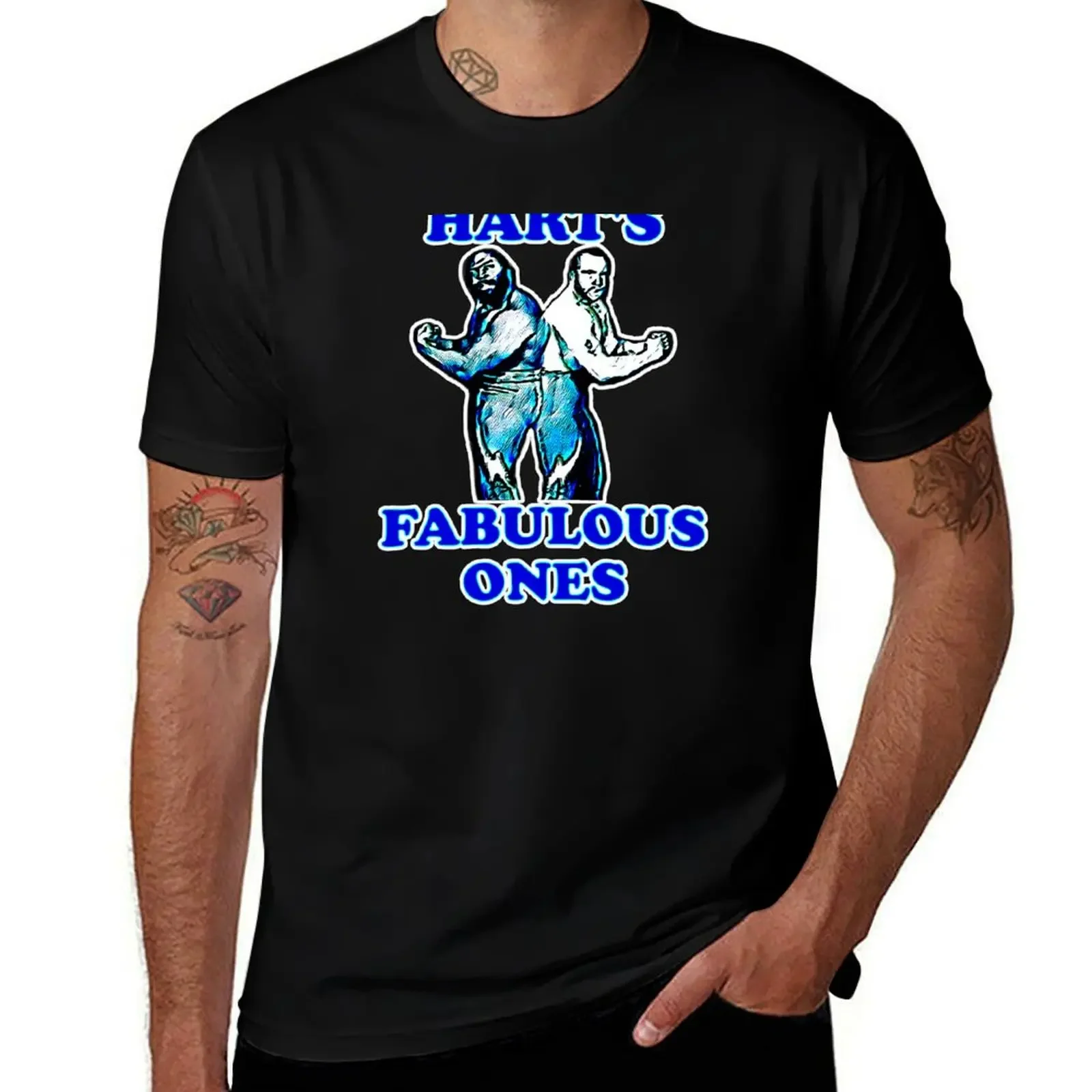 Hart's Fabulous Ones Porkchop & Dream Machine Tag Team Memphis T-Shirt anime stuff plus size men clothing
Hart's Fabulous Ones Porkchop & Dream Machine Tag Team Memphis T-Shirt anime stuff plus size men clothing