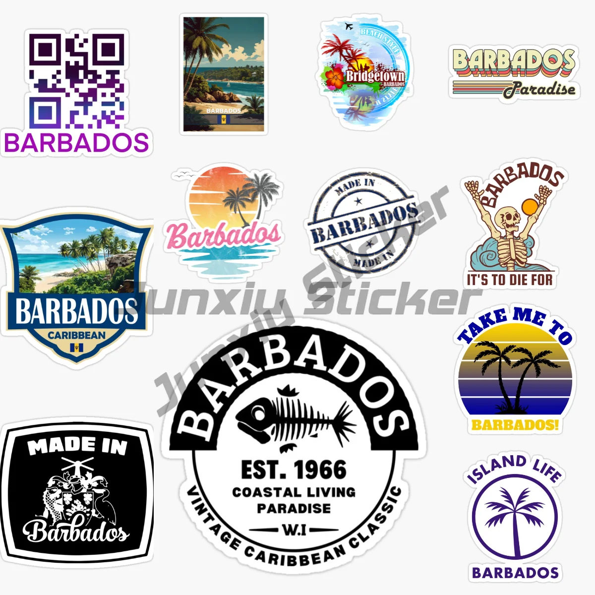 BARBADOS National Flag and Emblem Window Truck Car Vinyl Self-adhesive Bumper Sticker Waterproof Laptop Wall Decal
BARBADOS National Flag and Emblem Window Truck Car Vinyl Self-adhesive Bumper Sticker Waterproof Laptop Wall Decal
