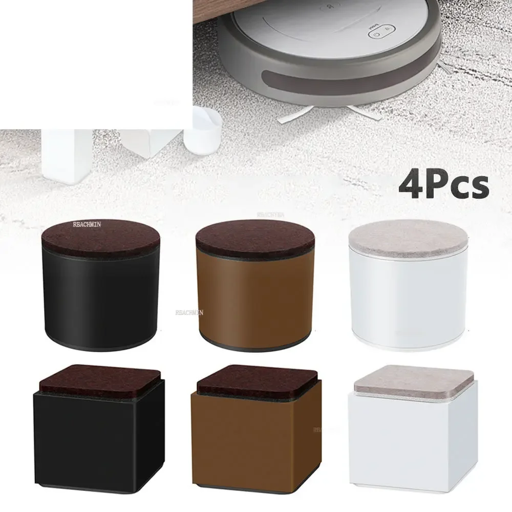 4Pcs Furniture Legs Protector Non-slip Sofa Chair Foot Pads Round Carbon Steel Table Legs Increase Height Floor Protection Mats
4Pcs Furniture Legs Protector Non-slip Sofa Chair Foot Pads Round Carbon Steel Table Legs Increase Height Floor Protection Mats