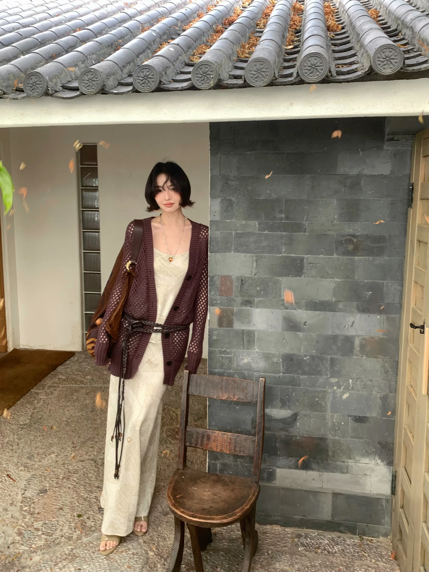 Retro Style Pure Cotton Knitted Hollow out Cardigan Long Sleeve Women's Mid-Length Cover up Elegant Vintage Fashion
Retro Style Pure Cotton Knitted Hollow out Cardigan Long Sleeve Women's Mid-Length Cover up Elegant Vintage Fashion