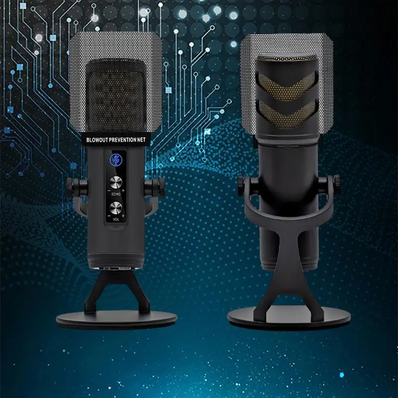 Идеальный USB-микрофон с RGB-подсветкой и защитой от распыления-идеальное решение для подключения и воспроизведения кристально чистого звука
Идеальный USB-микрофон с RGB-подсветкой и защитой от распыления-идеальное решение для подключения и воспроизведения кристально чистого звука