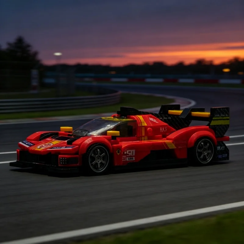 Simulated Red Racing Car Building Block Model DIY Sports Car Assembly Toy Desktop Display Decorative Ornament
Simulated Red Racing Car Building Block Model DIY Sports Car Assembly Toy Desktop Display Decorative Ornament
