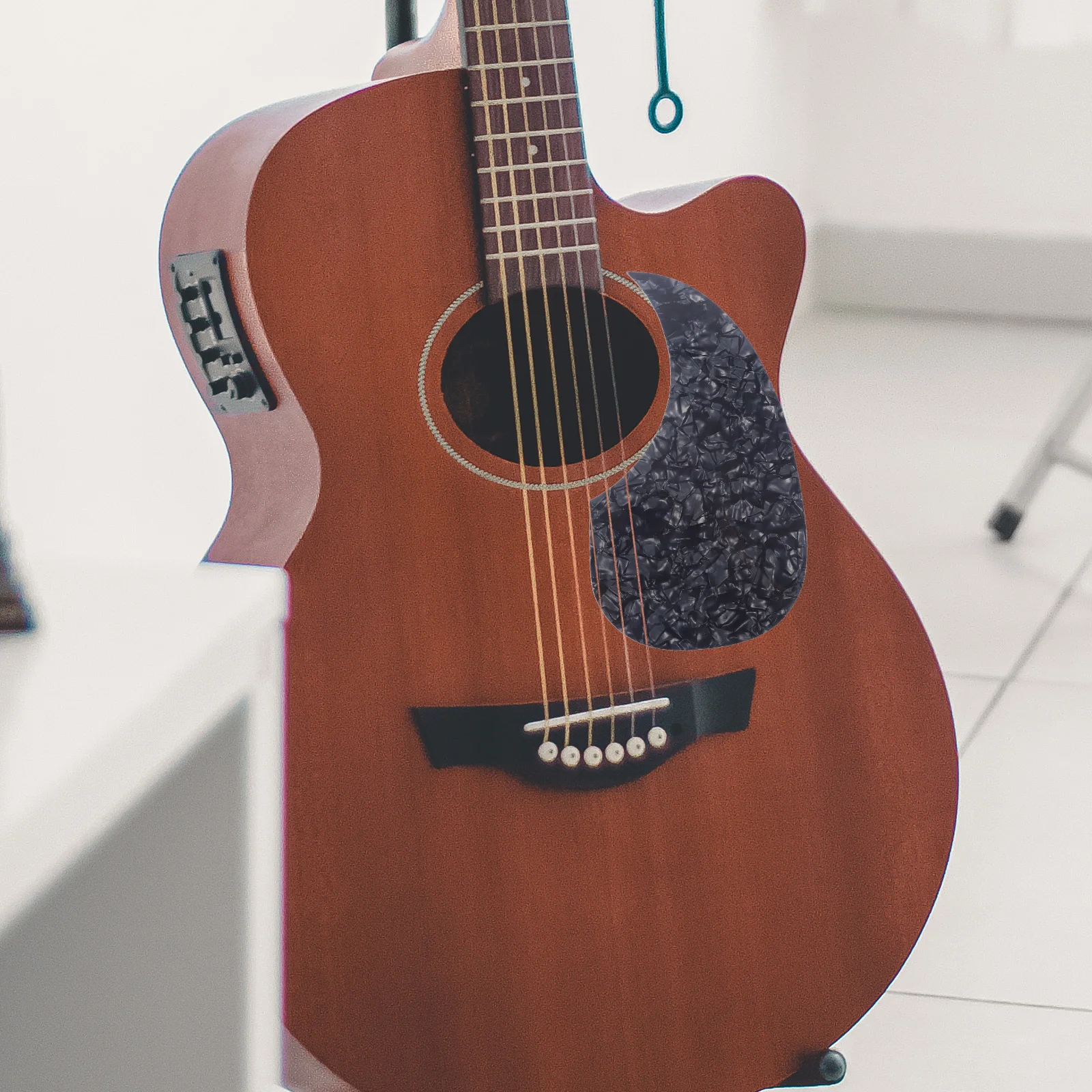 Guitar Pickguard Scratch Plate Anti-scratch Protection Board Parts Acoustic Black Premium PVC Material Easy Installation
Guitar Pickguard Scratch Plate Anti-scratch Protection Board Parts Acoustic Black Premium PVC Material Easy Installation