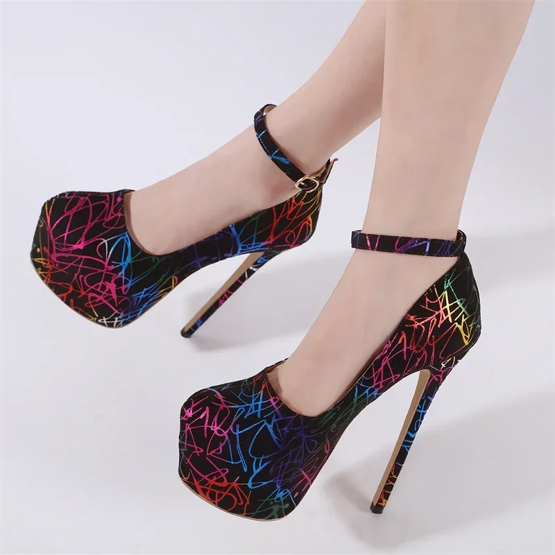 Aneikeh Runway Fashion Design Buckle Strap Platform Women Pumps Sexy Peep Toe 16CM Super High Heels Wedding Banquet Shoes
Aneikeh Runway Fashion Design Buckle Strap Platform Women Pumps Sexy Peep Toe 16CM Super High Heels Wedding Banquet Shoes