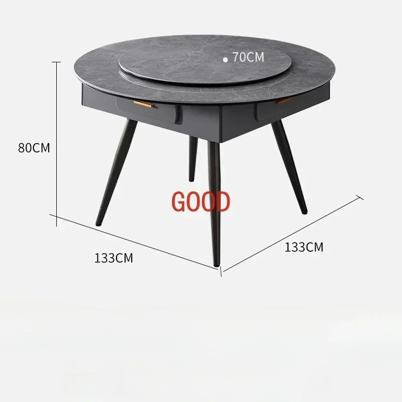 Solid Wood Mahjong Table Stone Plate Dining Table Automatic Shuffling Household Mahjong Machine Dual-Purpose in One round Table
Solid Wood Mahjong Table Stone Plate Dining Table Automatic Shuffling Household Mahjong Machine Dual-Purpose in One round Table