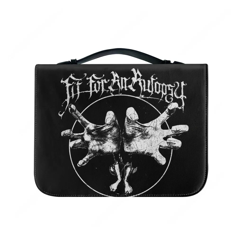 Fit for an Autopsy Band Bible Bags Christian Gifts Personalized Cover Bible Pack Waterproof Leather Bag Pockets Package Case
Fit for an Autopsy Band Bible Bags Christian Gifts Personalized Cover Bible Pack Waterproof Leather Bag Pockets Package Case