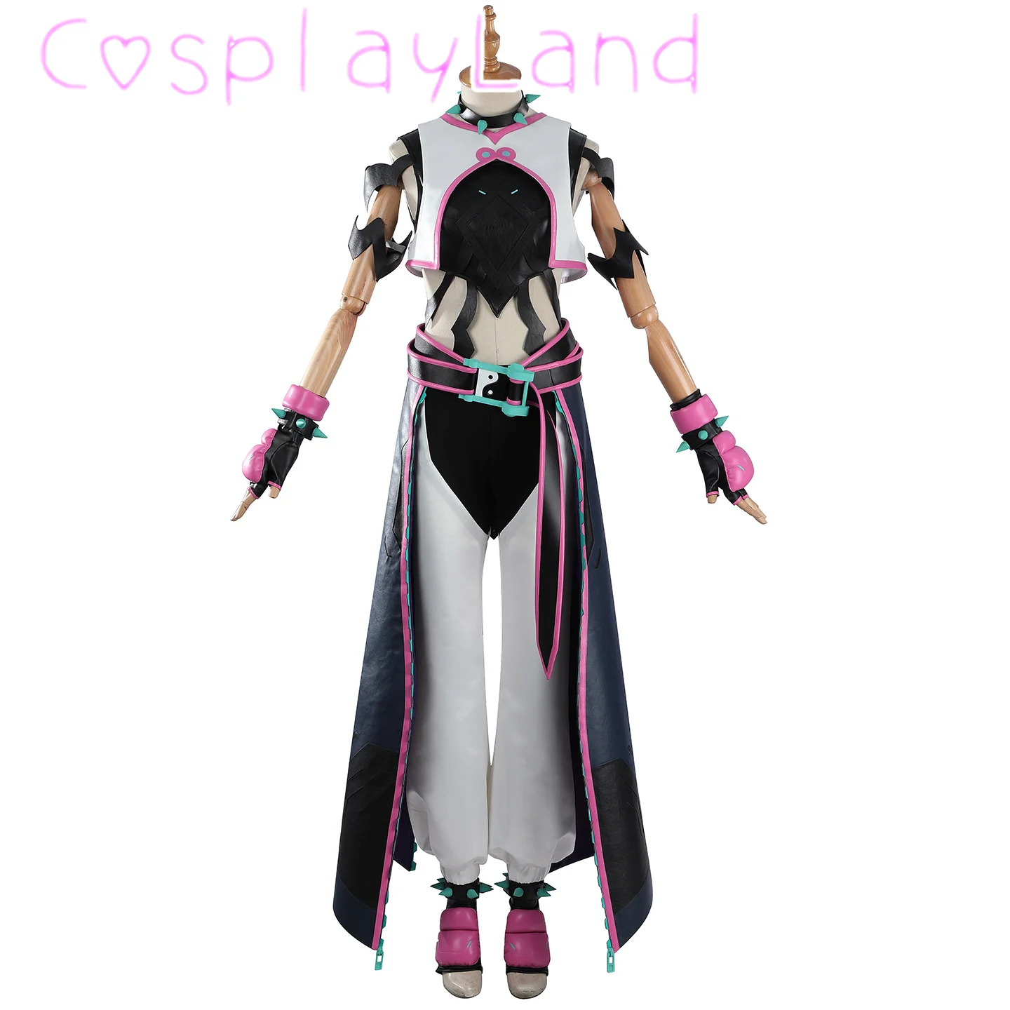 Game OW Fighter Juri Cosplay Costume Sexy Women Top Pants Accessories Outfit Full Set Halloween Comic Con Dress Custom Made
Game OW Fighter Juri Cosplay Costume Sexy Women Top Pants Accessories Outfit Full Set Halloween Comic Con Dress Custom Made