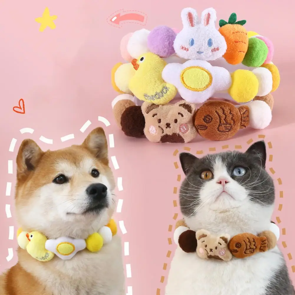 kitten Retriever Collar Cartoon Personality Animal Design Cotton Puppy Cat Dogs Plush Balls Collar Necklace Pet Supplies
kitten Retriever Collar Cartoon Personality Animal Design Cotton Puppy Cat Dogs Plush Balls Collar Necklace Pet Supplies