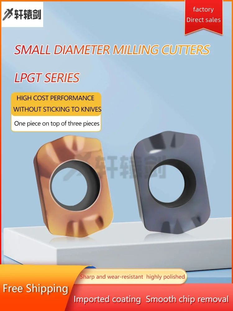 LPGT010210ER-GM Fast Forward Small Diameter Carbide Milling Turning Inserts CNC Lathe Cutting Tools For Stainless Steel MFN
LPGT010210ER-GM Fast Forward Small Diameter Carbide Milling Turning Inserts CNC Lathe Cutting Tools For Stainless Steel MFN