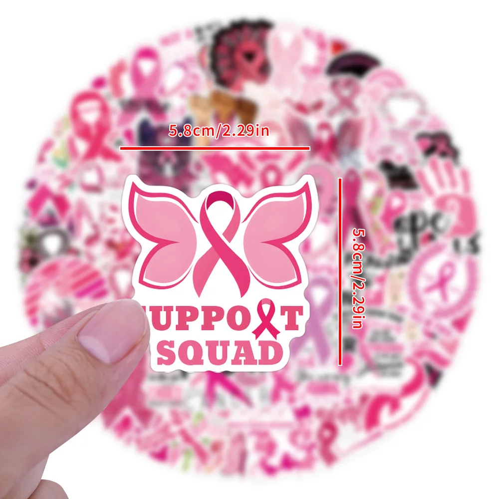 55/110PCS Breast Cancer Graffiti Stickers Decorate Notebook Suitcase Scrapbook Mobile Phone DIY Stickers Waterproof Decals
55/110PCS Breast Cancer Graffiti Stickers Decorate Notebook Suitcase Scrapbook Mobile Phone DIY Stickers Waterproof Decals