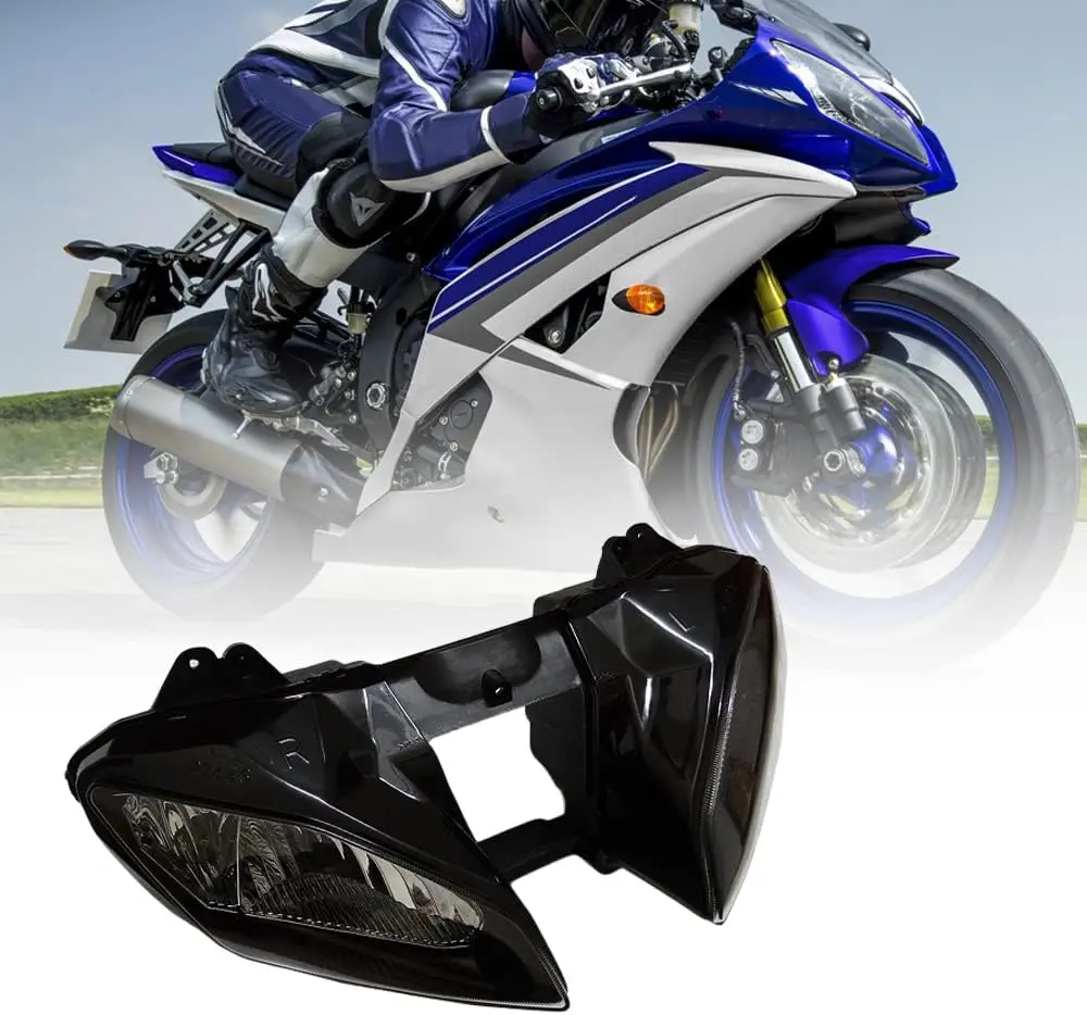 Сменная передняя фара в сборе для мотоцикла, подходит для Yamaha YZF600 R6 2008-2016 YZF-R6 2009 10 11 12 13 14 201
Сменная передняя фара в сборе для мотоцикла, подходит для Yamaha YZF600 R6 2008-2016 YZF-R6 2009 10 11 12 13 14 201