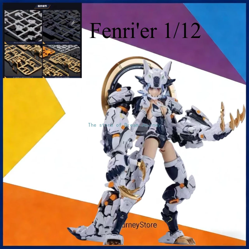 In stock, Yu Model Dao Fenri'er 1/12 Werewolf Machine Mother White Wolf White Edition Assembled Model Boy Gift
In stock, Yu Model Dao Fenri'er 1/12 Werewolf Machine Mother White Wolf White Edition Assembled Model Boy Gift