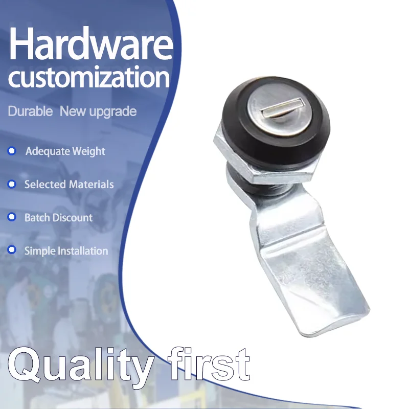 Waterproof Round Head Rotating Tongue Cylindrical Lock Suitable for Outdoor Mechanical Equipment Cabinet Doors
Waterproof Round Head Rotating Tongue Cylindrical Lock Suitable for Outdoor Mechanical Equipment Cabinet Doors