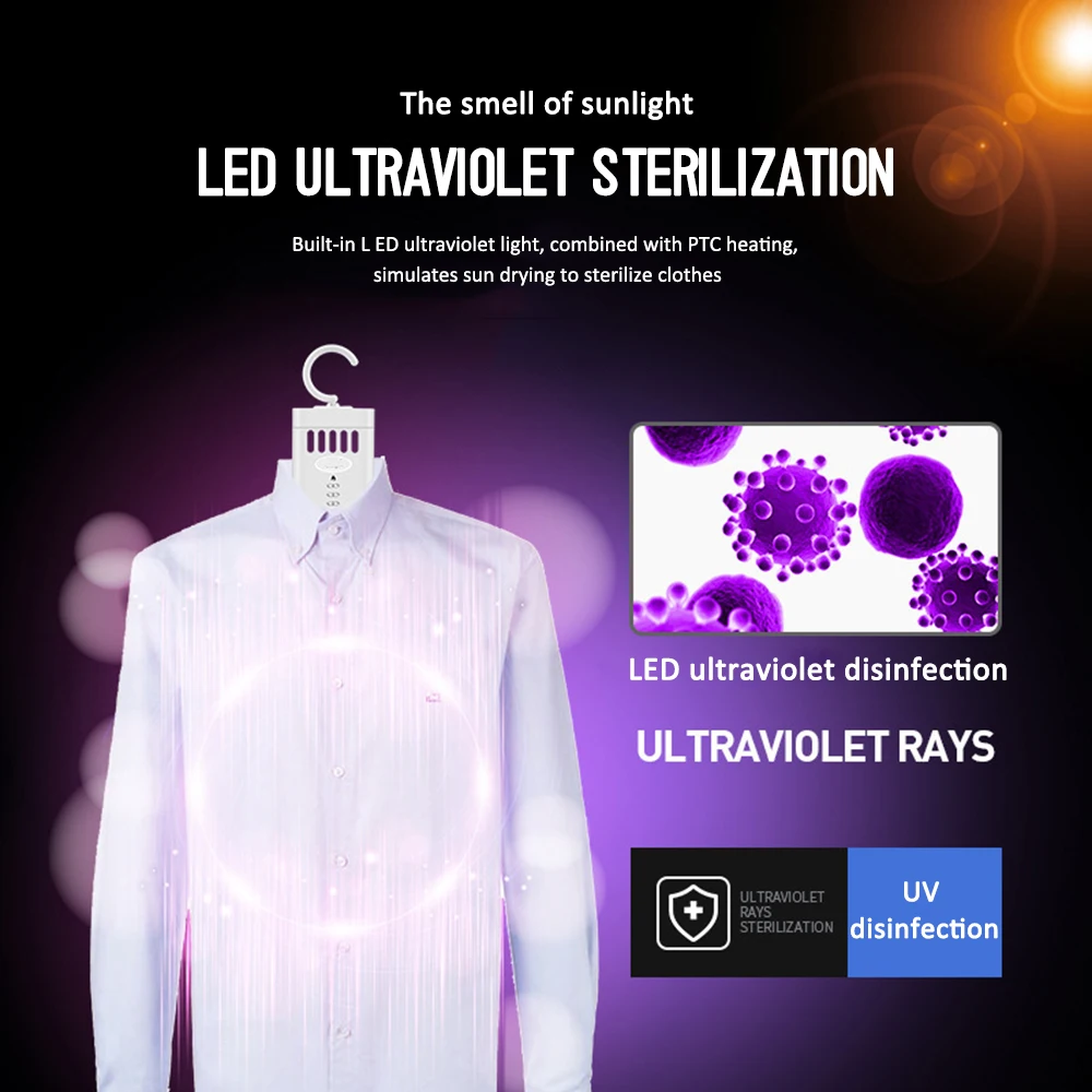 Electric Clothes Drying Rack Portable Folding Uv Disinfection Negative Ion Portable Clothing Shoes Foldable Heater Hanger
Electric Clothes Drying Rack Portable Folding Uv Disinfection Negative Ion Portable Clothing Shoes Foldable Heater Hanger