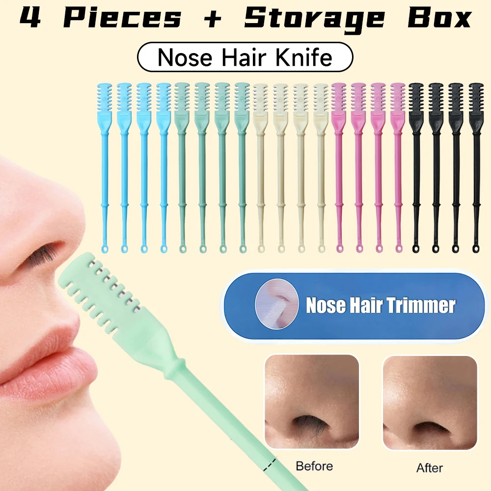 4 шт. двусторонний нож для носа, ручной триммер для волос в носу, портативный совок для ушей, скребок для волос, триммер для бритья волос в носу, мужской
4 шт. двусторонний нож для носа, ручной триммер для волос в носу, портативный совок для ушей, скребок для волос, триммер для бритья волос в носу, мужской