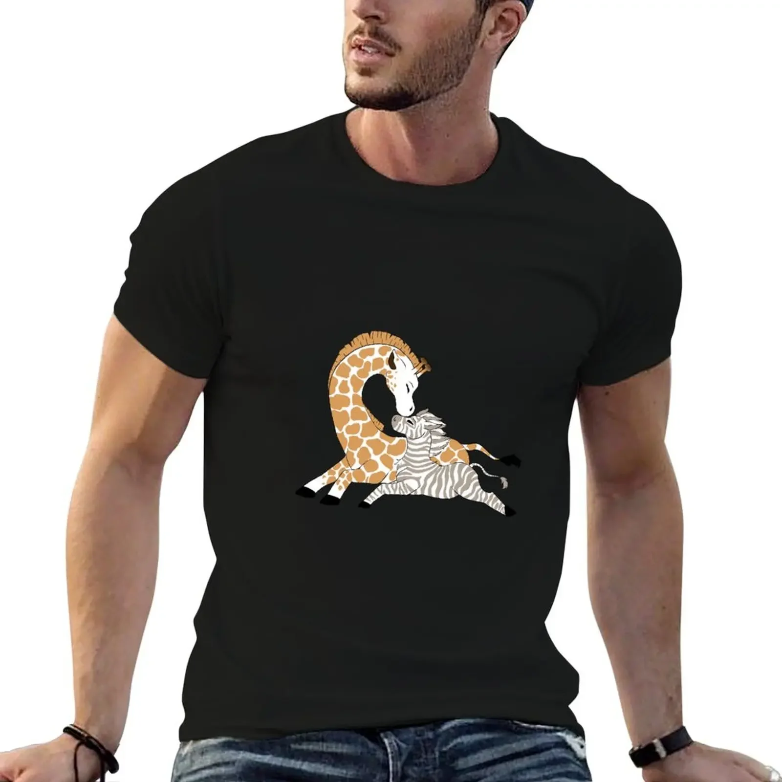 Giraffe & Zebra Love T-Shirt valentines clothes anime clothes quick-drying mens fashion
Giraffe & Zebra Love T-Shirt valentines clothes anime clothes quick-drying mens fashion