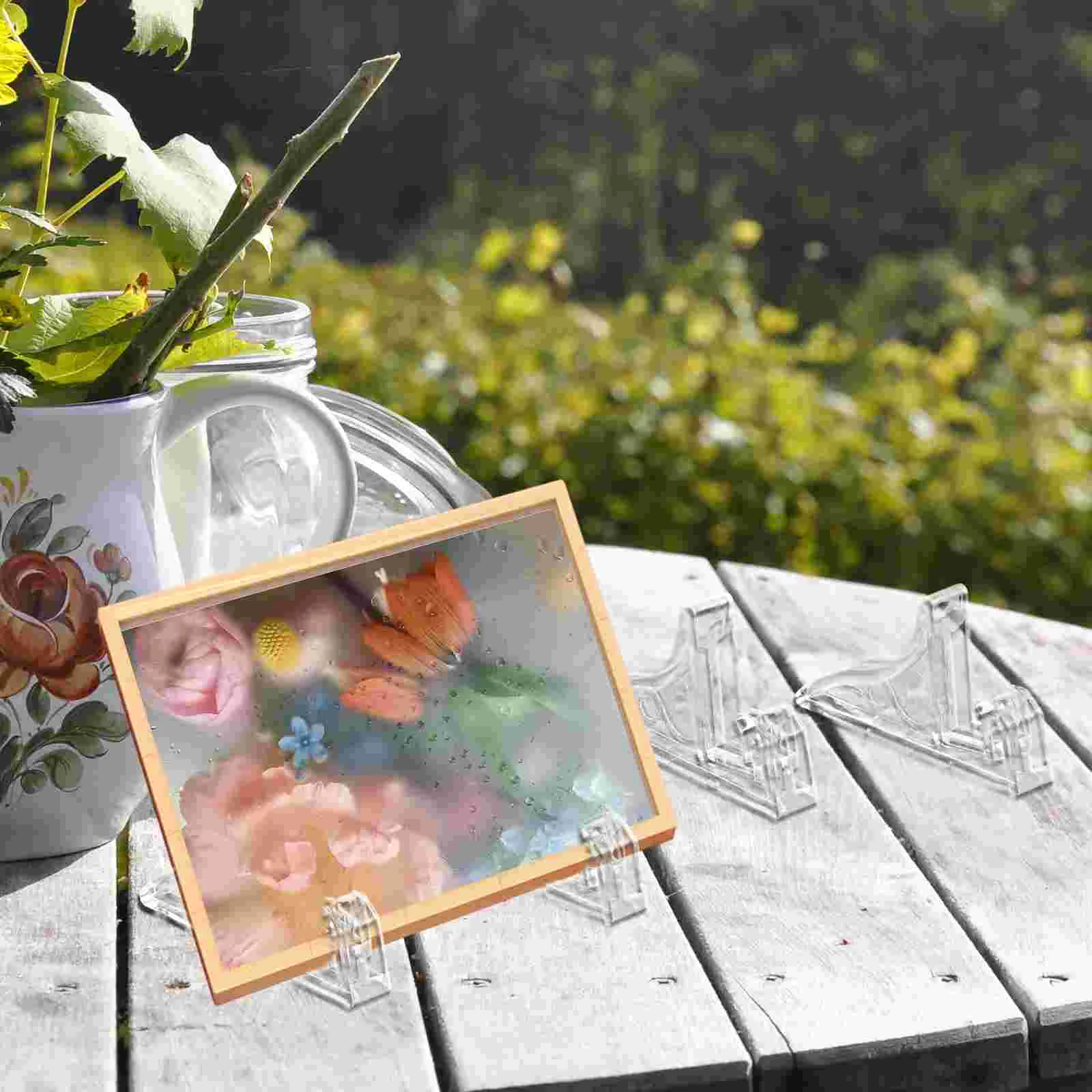 10 Pcs Photo Frame Picture Shelves Artwork Plastic Stand Holder Pedestal Desktop for Pictures Easel Phone
10 Pcs Photo Frame Picture Shelves Artwork Plastic Stand Holder Pedestal Desktop for Pictures Easel Phone