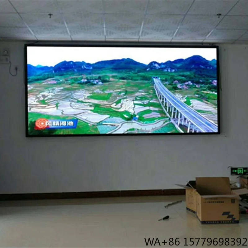 P3 Indoor LED Video Advertising Screen with 800 Nits Brightness IP31 Rating
P3 Indoor LED Video Advertising Screen with 800 Nits Brightness IP31 Rating