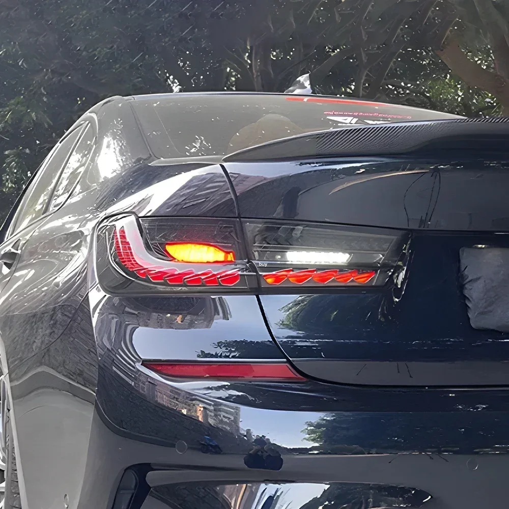 Автомобильные задние фонари в сборе для BMW 3 серии G20 G28 320i 325i 330i 2020-2024, обновленные светодиодные задние фонари с двойной шкалой дракона, аксессуары
Автомобильные задние фонари в сборе для BMW 3 серии G20 G28 320i 325i 330i 2020-2024, обновленные светодиодные задние фонари с двойной шкалой дракона, аксессуары