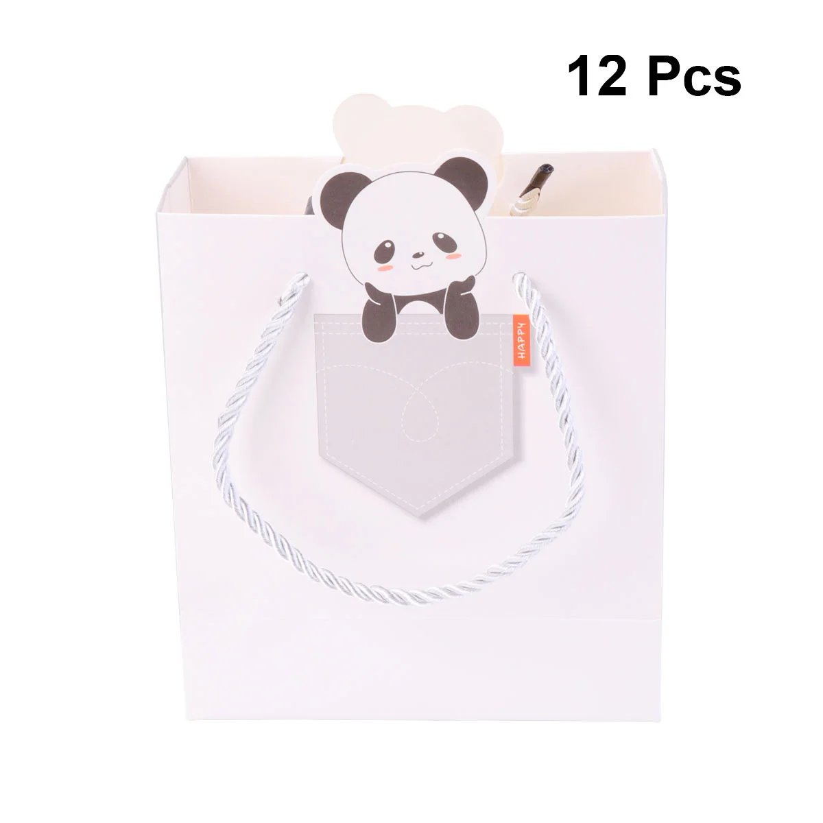 12pcs Animal Theme Paper Gift Bags Cartoon Panda Pattern Shopping Tote Bags Birthday Party Favor Supplies Square Bottom
12pcs Animal Theme Paper Gift Bags Cartoon Panda Pattern Shopping Tote Bags Birthday Party Favor Supplies Square Bottom
