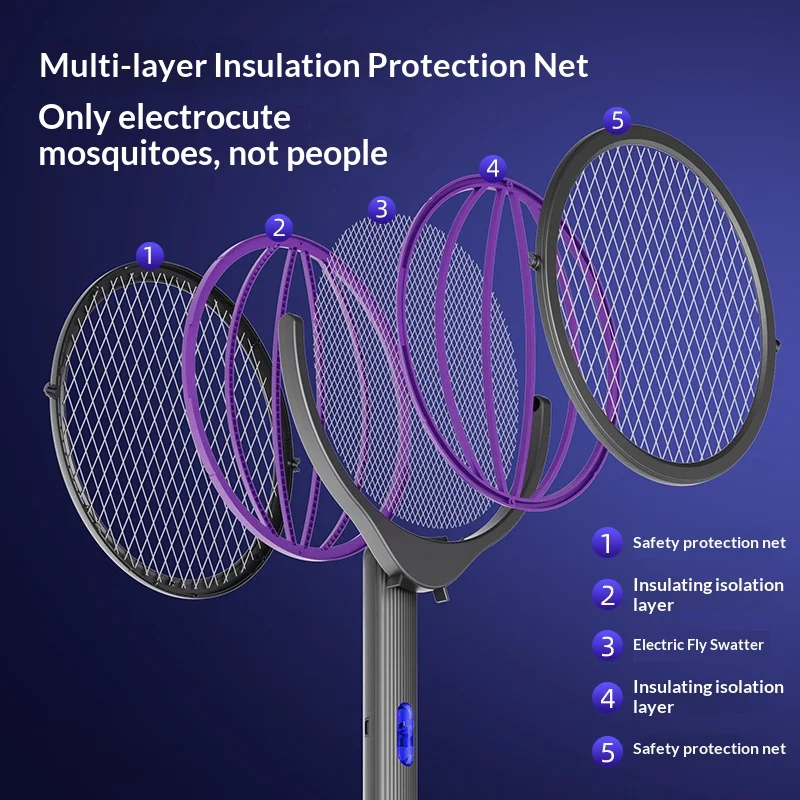 New four in one retractable electric mosquito swatter USB rechargeable automatic mosquito trap outdoor mosquito killer lamp
New four in one retractable electric mosquito swatter USB rechargeable automatic mosquito trap outdoor mosquito killer lamp
