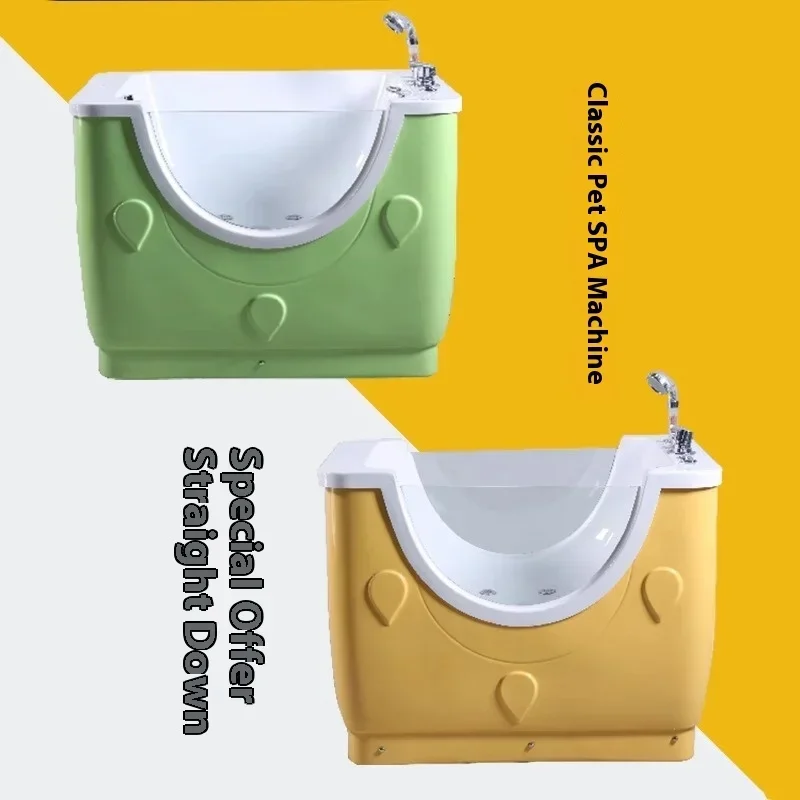 Eco-friendly acrylic pet spa for dog and cat baths, wooden tubs for pet shop bathrooms Bargain
Eco-friendly acrylic pet spa for dog and cat baths, wooden tubs for pet shop bathrooms Bargain